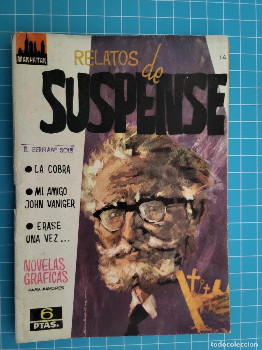 Tebeos: Relatos de suspense, N&ordm; 14. Colecci&oacute;n Manhattan. - Foto 1