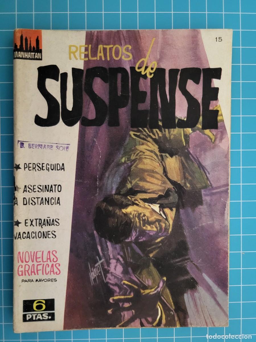 Tebeos: Relatos de suspense, N&ordm; 15. Colecci&oacute;n Manhattan. - Foto 1