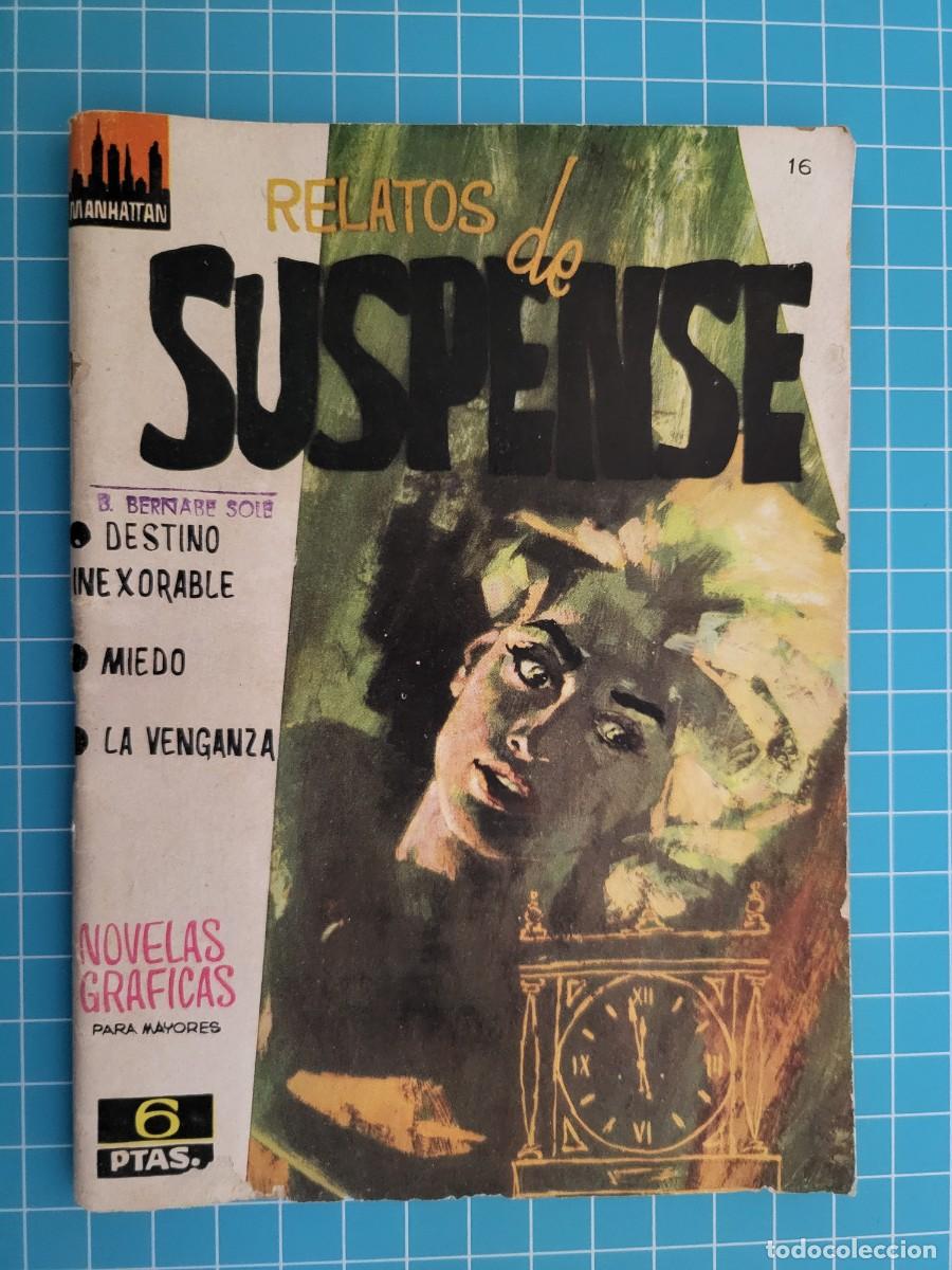 Tebeos: Relatos de suspense, N&ordm; 16. Colecci&oacute;n Manhattan. - Foto 1