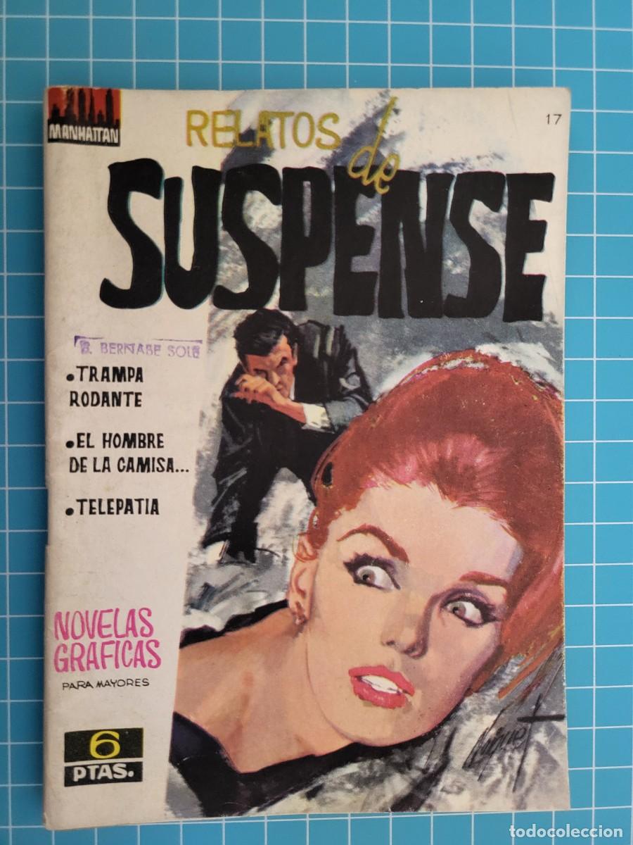 Tebeos: Relatos de suspense, N&ordm; 17. Colecci&oacute;n Manhattan. - Foto 1