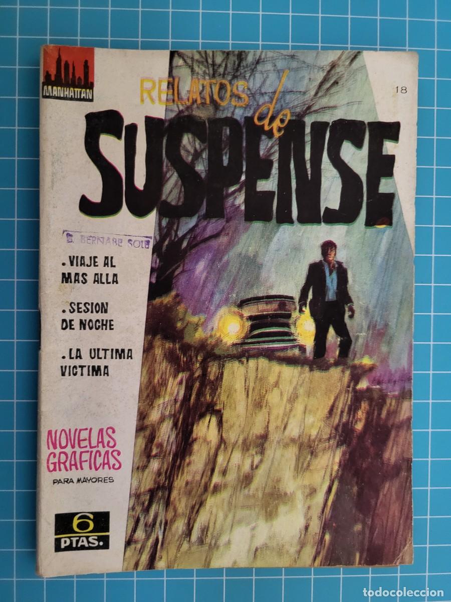 Tebeos: Relatos de suspense, N&ordm; 18. Colecci&oacute;n Manhattan. - Foto 1