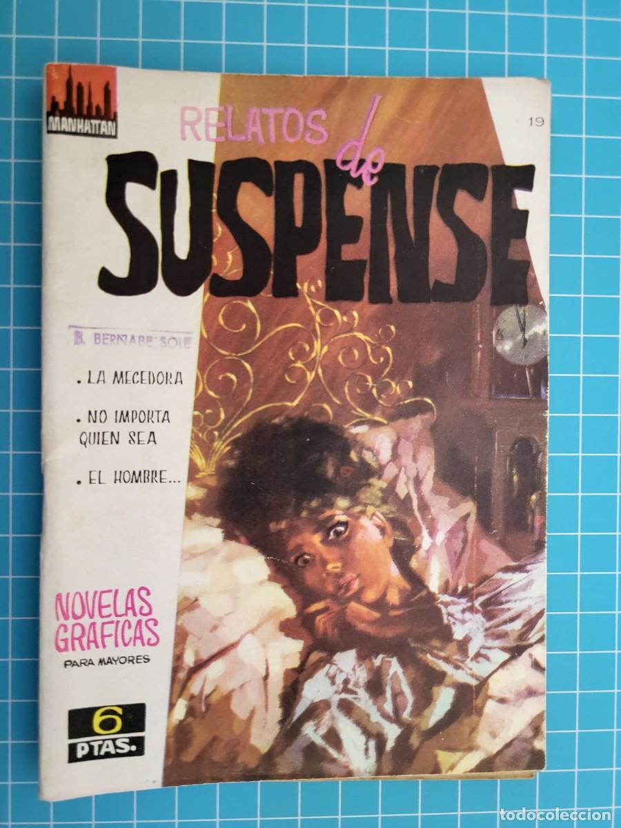 Tebeos: Relatos de suspense, N&ordm; 19. Colecci&oacute;n Manhattan. - Foto 1