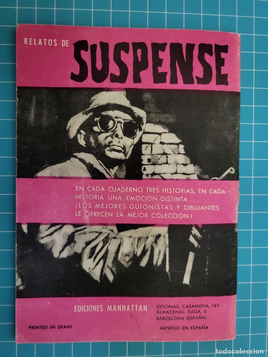 Tebeos: Relatos de suspense, N&ordm; 19. Colecci&oacute;n Manhattan. - Foto 2