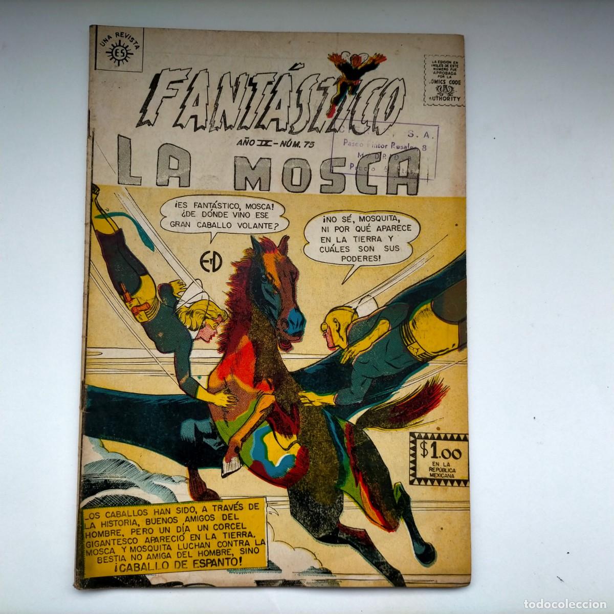 Tebeos: COMIC FANTASTICO - LA MOSCA - N&ordm; 75 - A&Ntilde;O 1962 - Foto 1