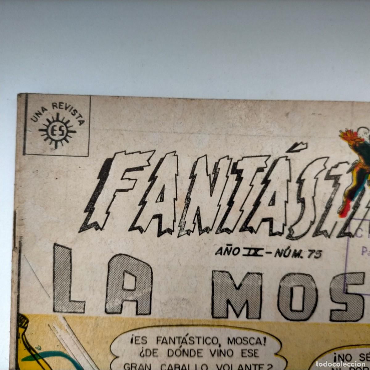 Tebeos: COMIC FANTASTICO - LA MOSCA - N&ordm; 75 - A&Ntilde;O 1962 - Foto 2