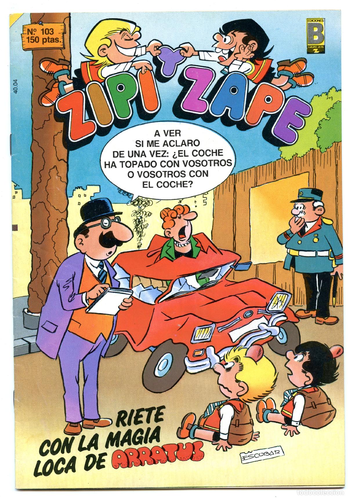 Tebeos: ZIPI Y ZAPE n.103 (B, 1989) - Foto 1