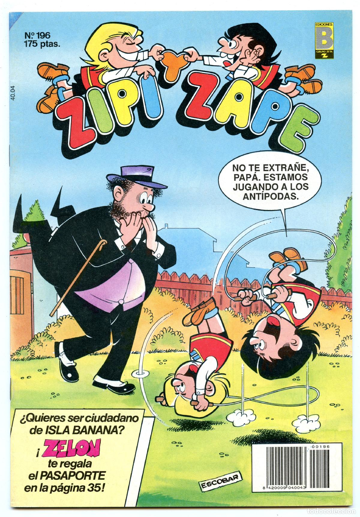 Tebeos: ZIPI Y ZAPE n.196 (B, 1990) - Foto 1