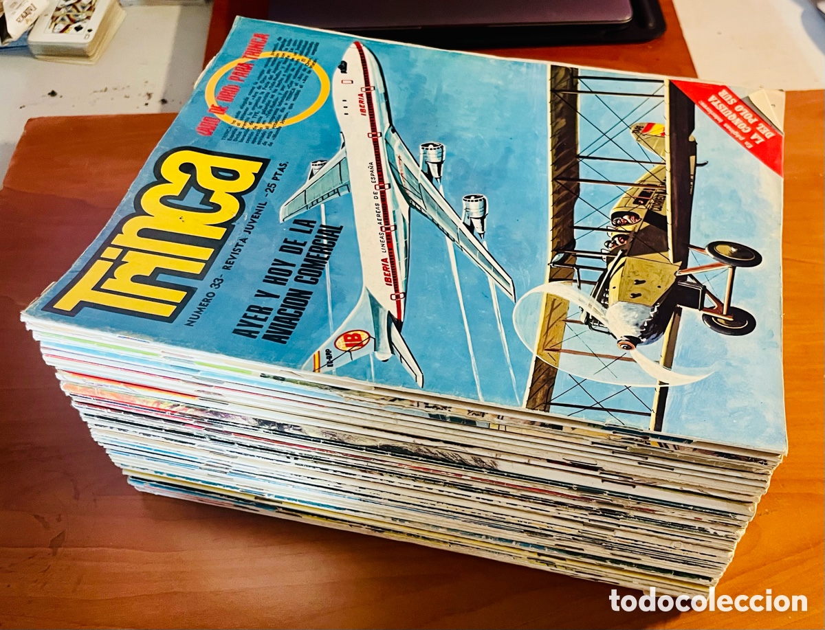 Tebeos: COLECCI&Oacute;N TRINCA, 58 N&Uacute;MEROS + 2 EXTRAS, (EDITA DONCEL), EXCELENTE!!! - Foto 1