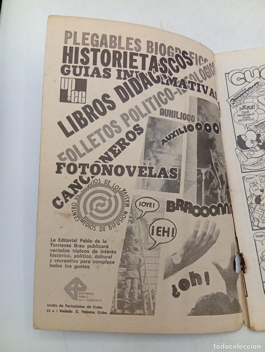 Tebeos: CUBA. COMICOS. EDITORIAL PABLO DE LA TORRIENTE. - Foto 2