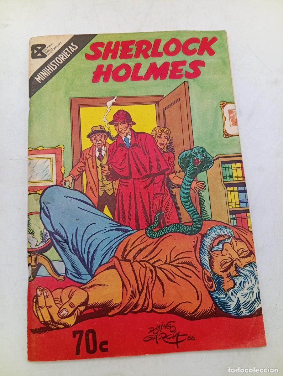 Tebeos: CUBA. SHERLOCK HOLMES. MINIHISTORIETAS. EDITORIAL PABLO DE LA TORRIENTE. - Foto 1