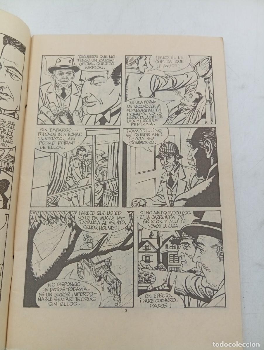 Tebeos: CUBA. SHERLOCK HOLMES. MINIHISTORIETAS. EDITORIAL PABLO DE LA TORRIENTE. - Foto 4