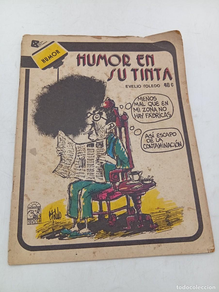 Tebeos: CUBA. HUMOR EN SU TINTA. EVELIO TOLDEO. EDITORIAL PABLO DE TORRIENTE. 1987. - Foto 1