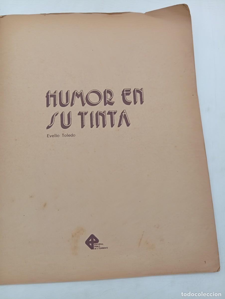 Tebeos: CUBA. HUMOR EN SU TINTA. EVELIO TOLDEO. EDITORIAL PABLO DE TORRIENTE. 1987. - Foto 2
