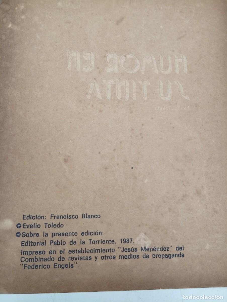 Tebeos: CUBA. HUMOR EN SU TINTA. EVELIO TOLDEO. EDITORIAL PABLO DE TORRIENTE. 1987. - Foto 4