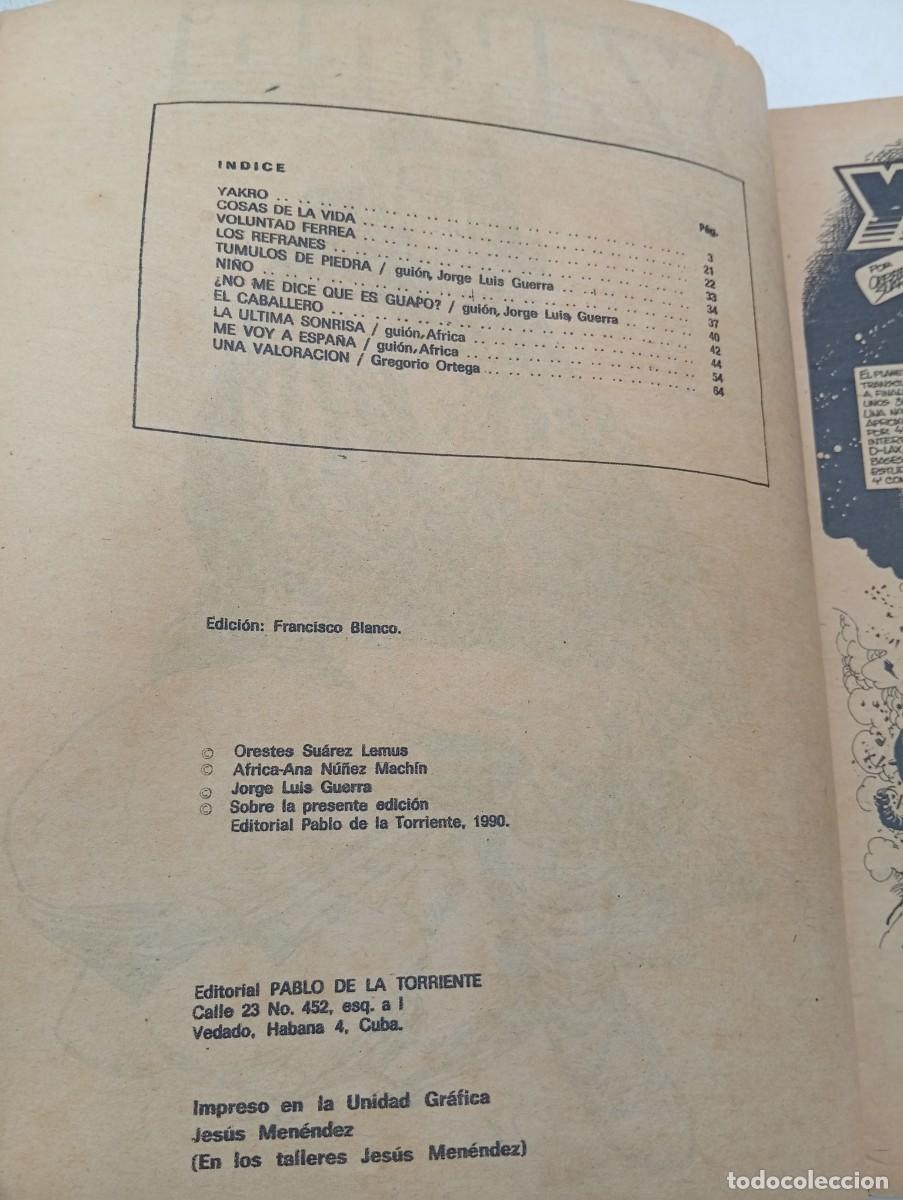 Tebeos: CUBA. HISTORIETAS. YAKRO. EDITORIAL PABLO DE LA TORRIENTE. 1990. - Foto 3