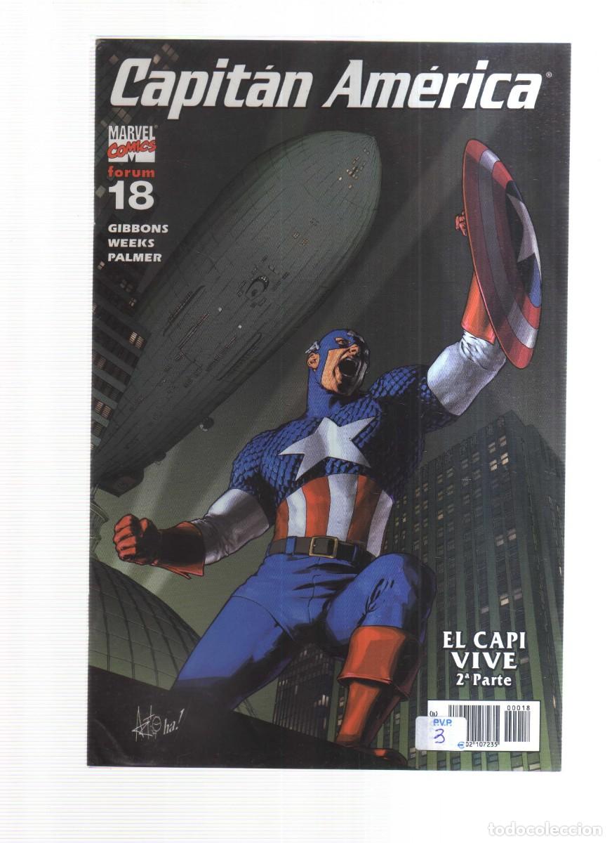 Tebeos: CAPITAN AMERICA FORUM N,18 - Foto 1