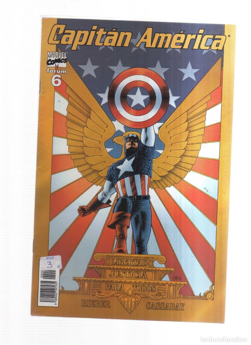 Tebeos: CAPITAN AMERICA FORUM N,6 - Foto 1