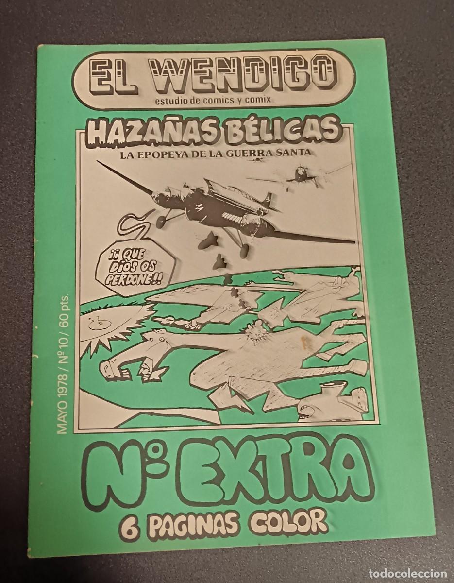 Tebeos: EL WENDIGO ESTUDIO DE C&Oacute;MICS Y COMIX N&ordm; 10 EXTRA MAYO 1978 - Foto 1