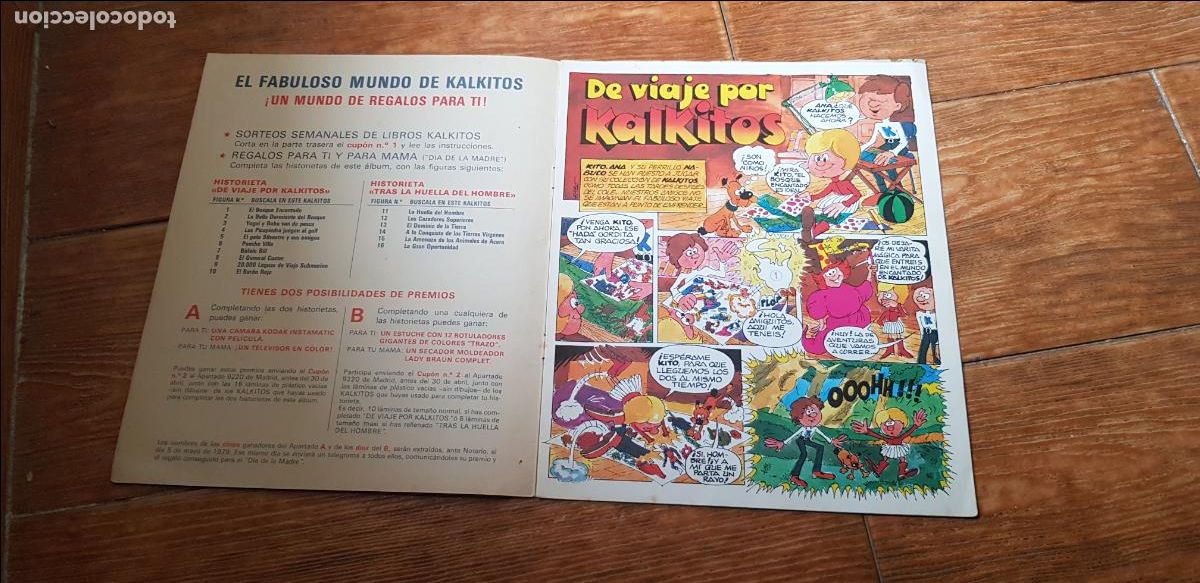 Tebeos: AVENTURAS EN EL MUNDO DE KALKITOS 1978 - Foto 2
