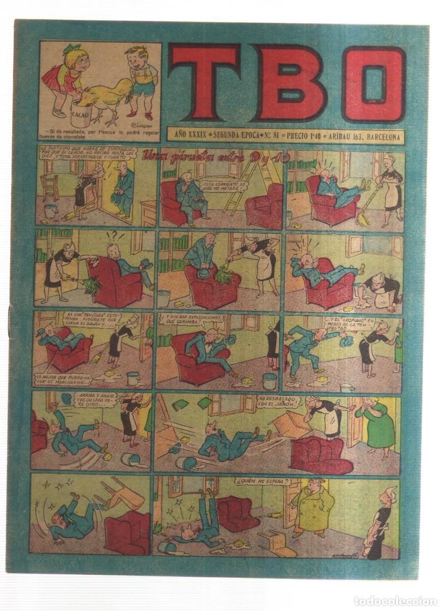 BDs: TBO A&Ntilde;O XXXIX SEGUNDA EPOCA N,81