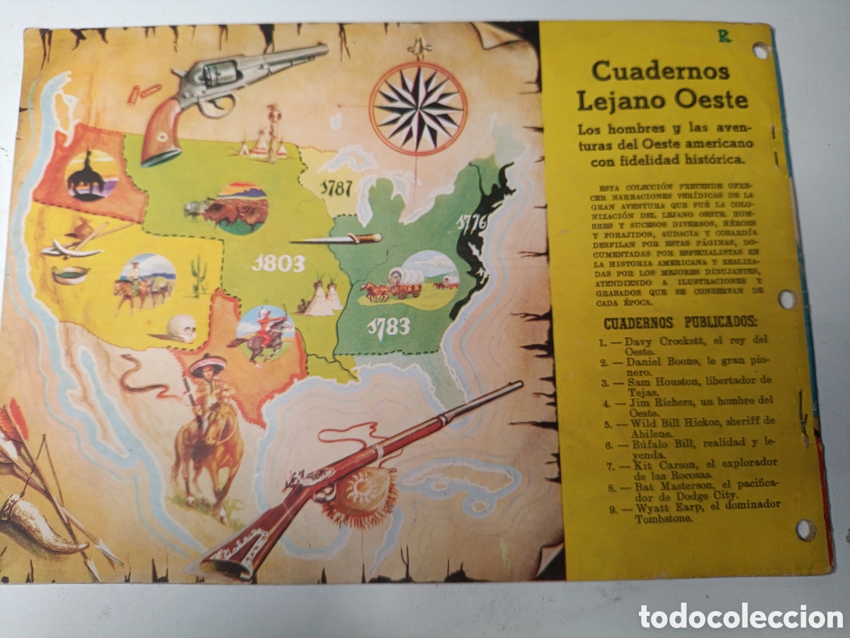 Tebeos: Lote de 3 Cuadernos del Lejano Oeste N&uacute;m 8-10-11 - Foto 7
