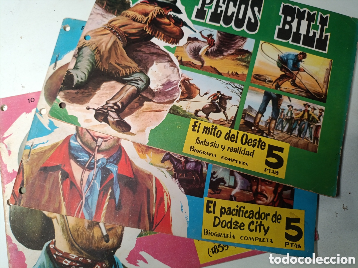 Tebeos: Lote de 3 Cuadernos del Lejano Oeste N&uacute;m 8-10-11 - Foto 1