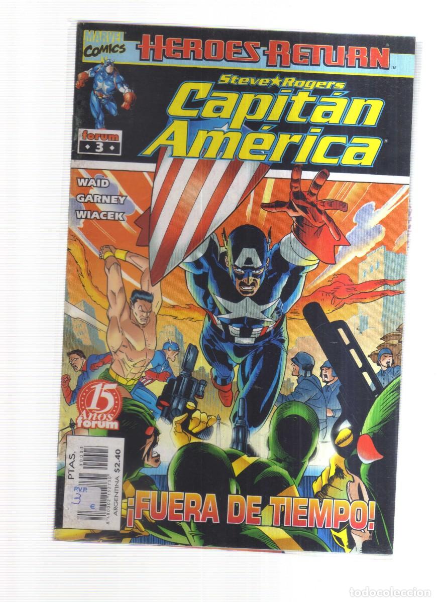 Tebeos: CAPITAN AMERICA FORUM N,3 HEROES RETURN - Foto 1