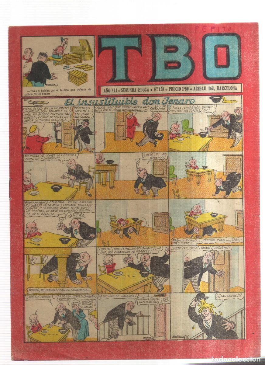 Tebeos: TBO A&Ntilde;O XLI SEGUNDA EPOCA N,128 - Foto 1