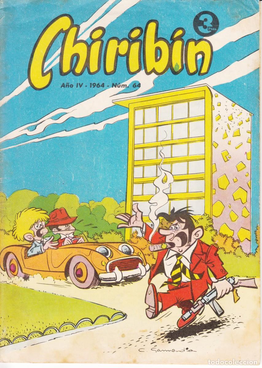 Tebeos: 7 COMIC 1964-65: CHIRIBIN - Foto 1