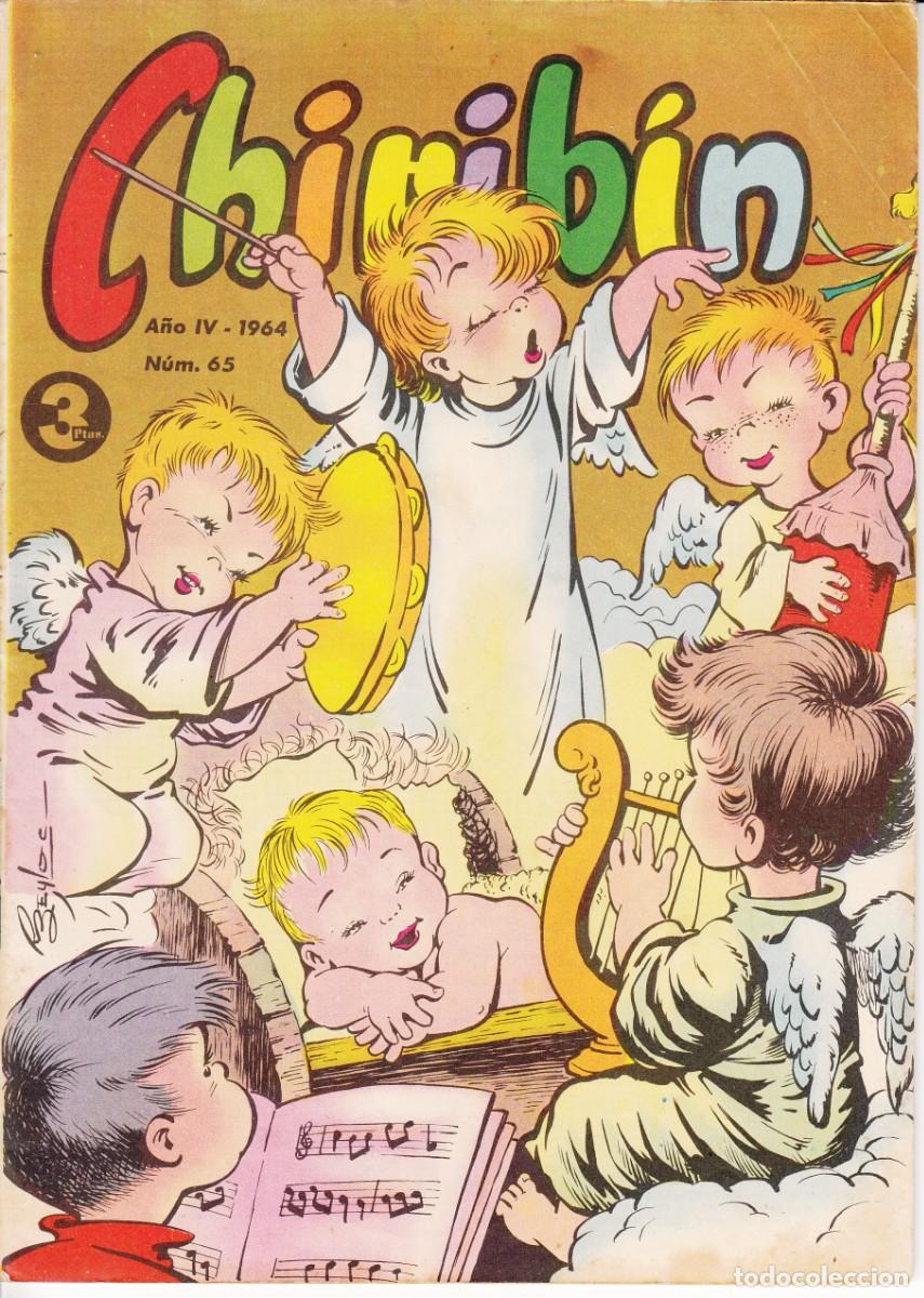 Tebeos: 7 COMIC 1964-65: CHIRIBIN - Foto 2