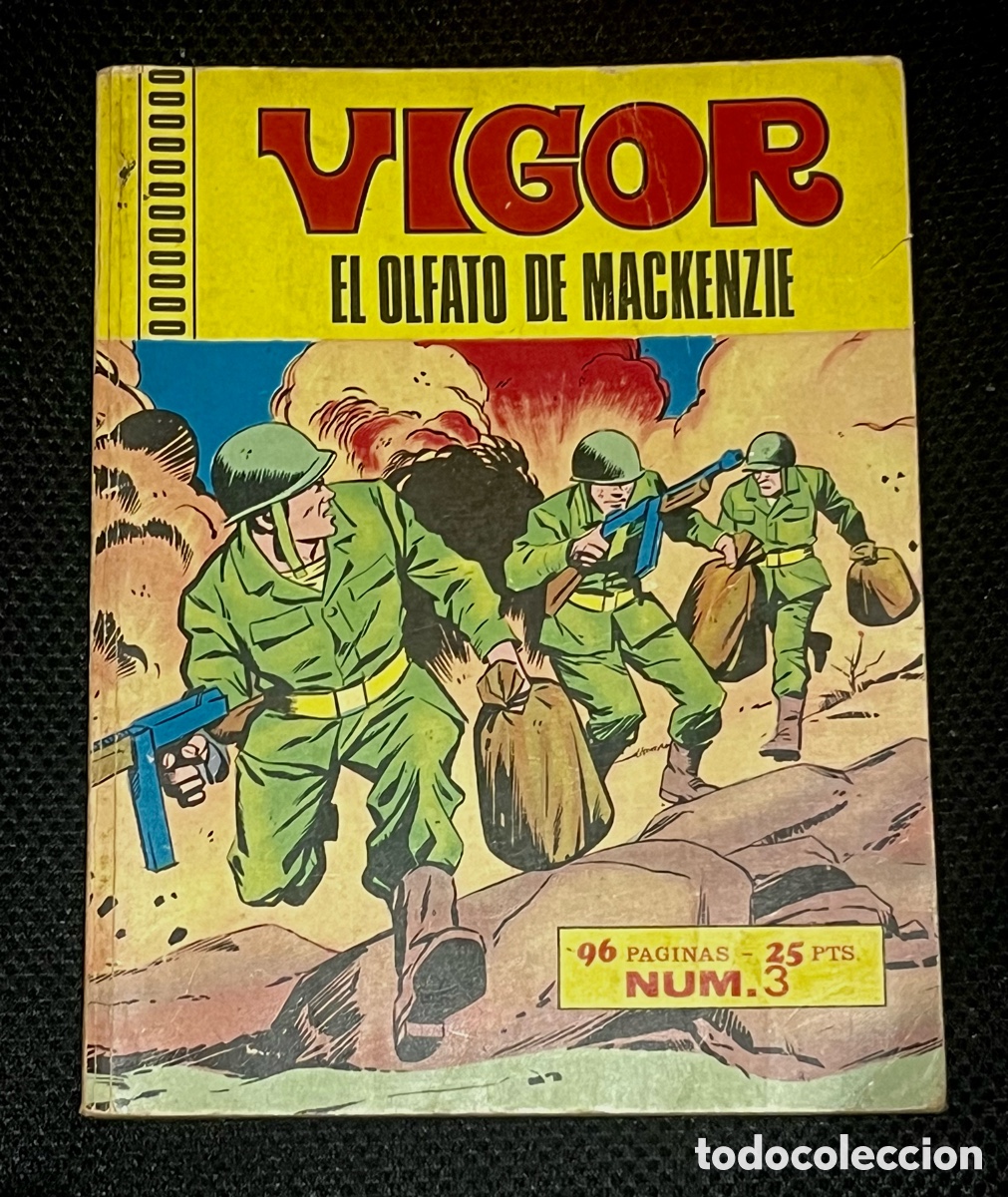 Tebeos: VIGOR: EL OLFATO DE MACKENZIE N&ordm;3 - EURODIT - Foto 1