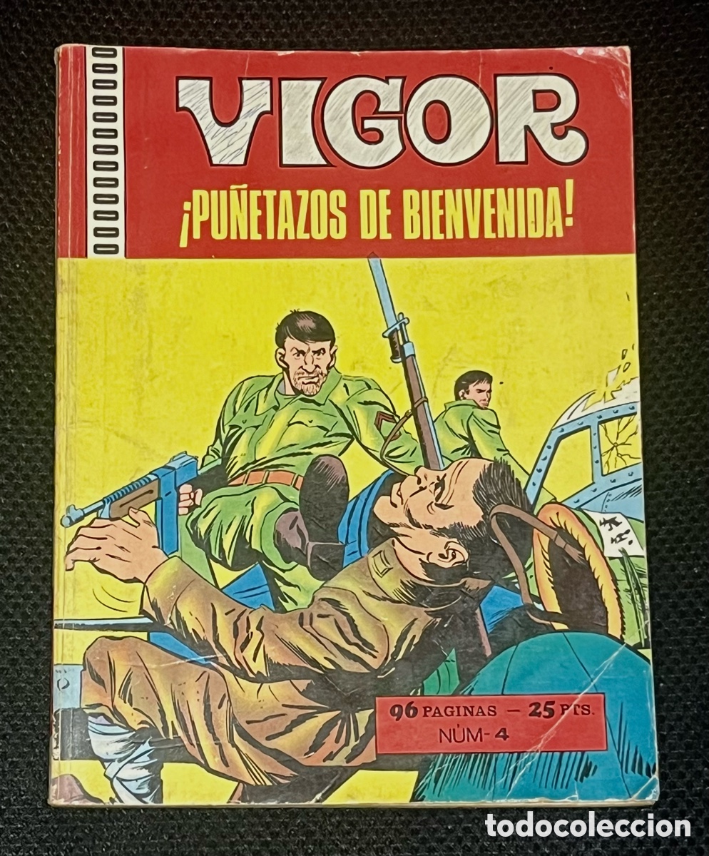 Tebeos: VIGOR: &iexcl;PU&Ntilde;ETAZOS DE BIENVENIDA! N&ordm;4 - EUREDIT - Foto 1