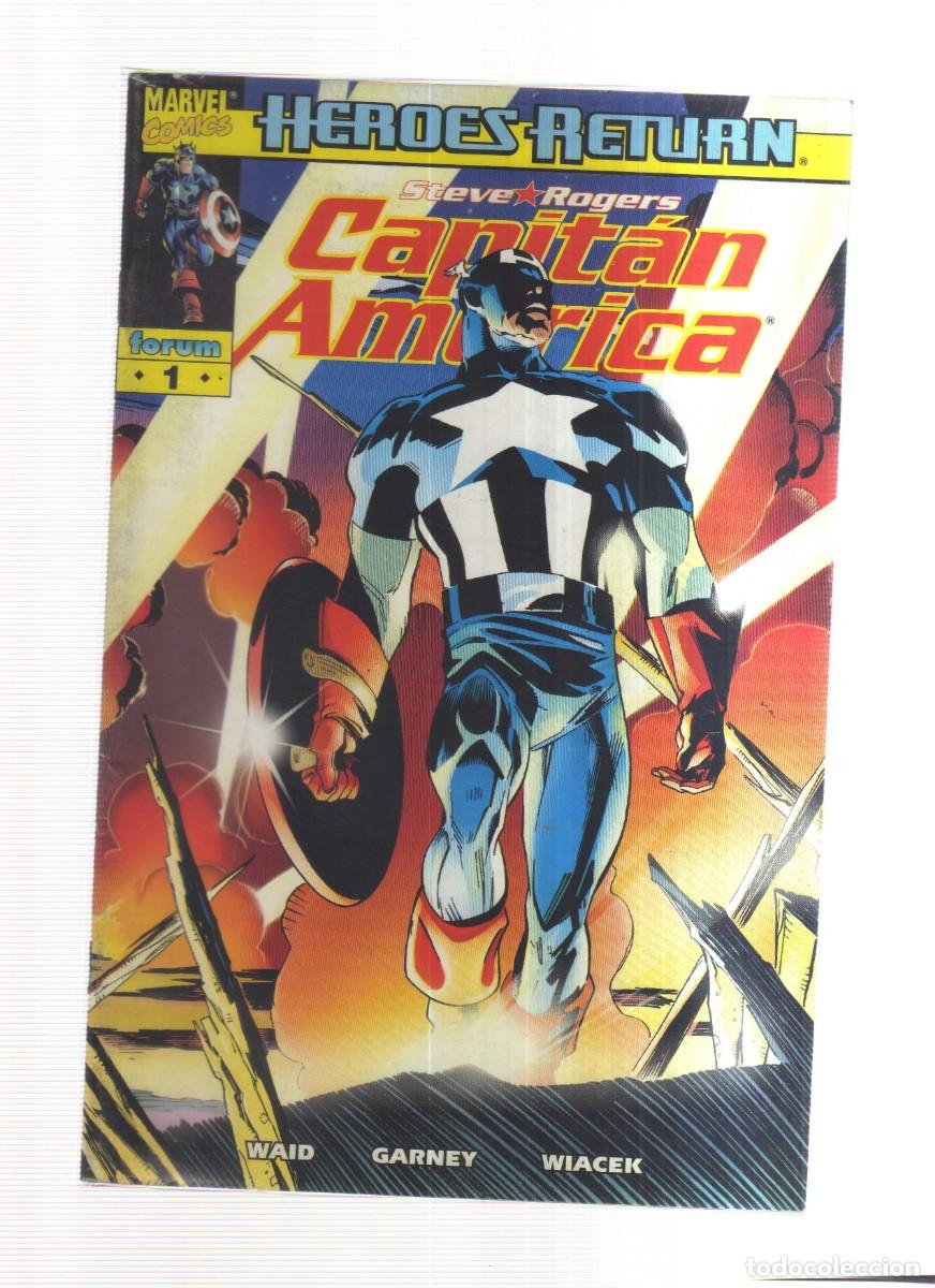 Tebeos: CAPITAN AMERICA FORUM N,1 HEROES RETURN - Foto 1