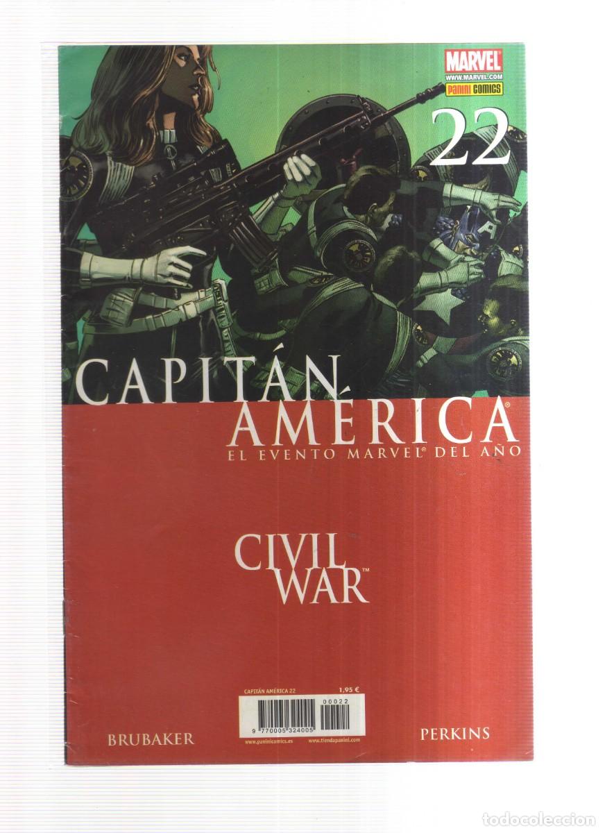 Tebeos: CAPITAN AMERICA MARVEL N,22 CIVIL WAR - Foto 1
