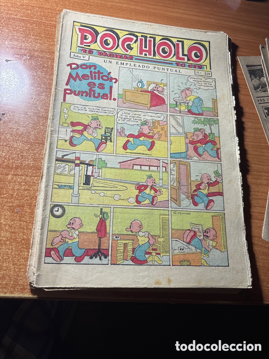 Tebeos: POCHOLO N&ordm; 218 ORIGINAL 1935 - Foto 1