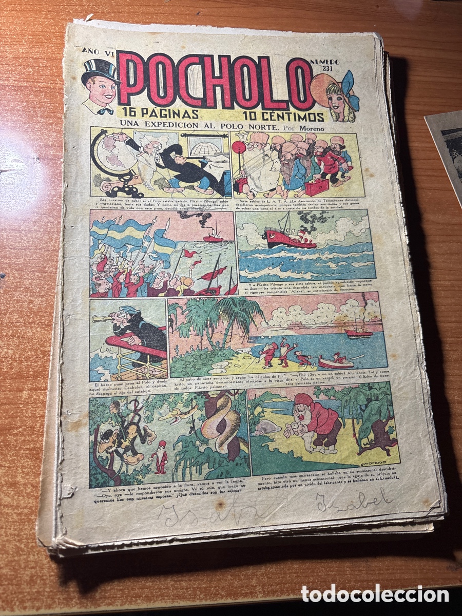 Tebeos: POCHOLO N&ordm; 231 ORIGINAL 1936 - Foto 1