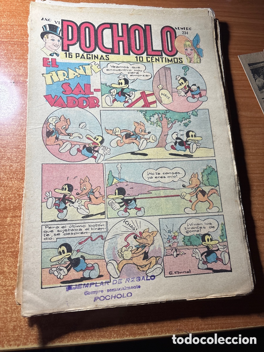 Tebeos: POCHOLO N&ordm; 234 ORIGINAL 1936 - Foto 1