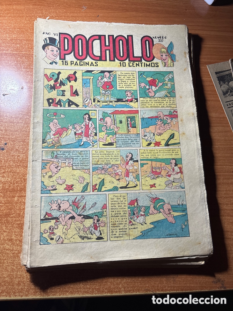 Tebeos: POCHOLO N&ordm; 237 ORIGINAL 1936 - Foto 1