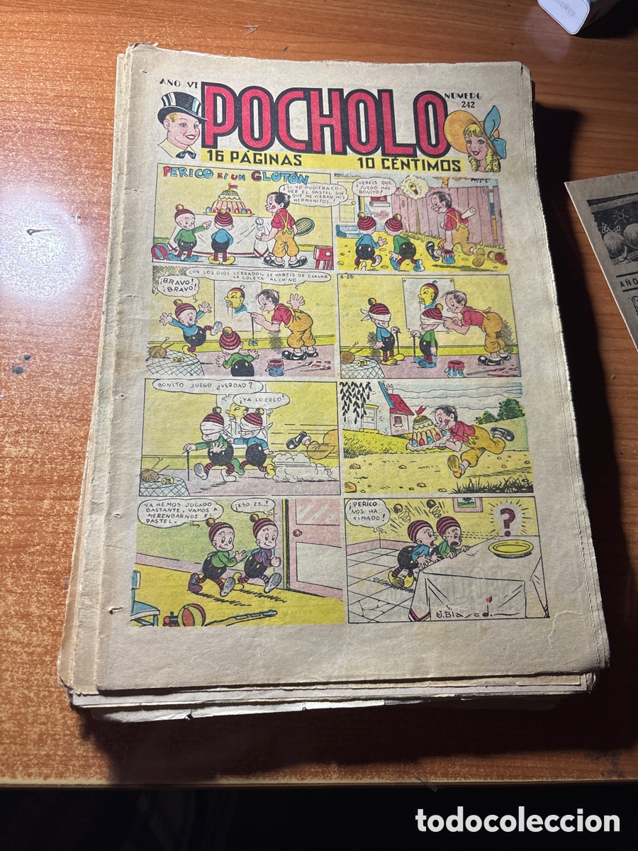 Tebeos: POCHOLO N&ordm; 242 ORIGINAL 1936 - Foto 1