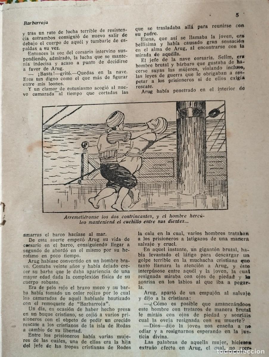 Tebeos: Antiguo tbo Barbarroja - Foto 4