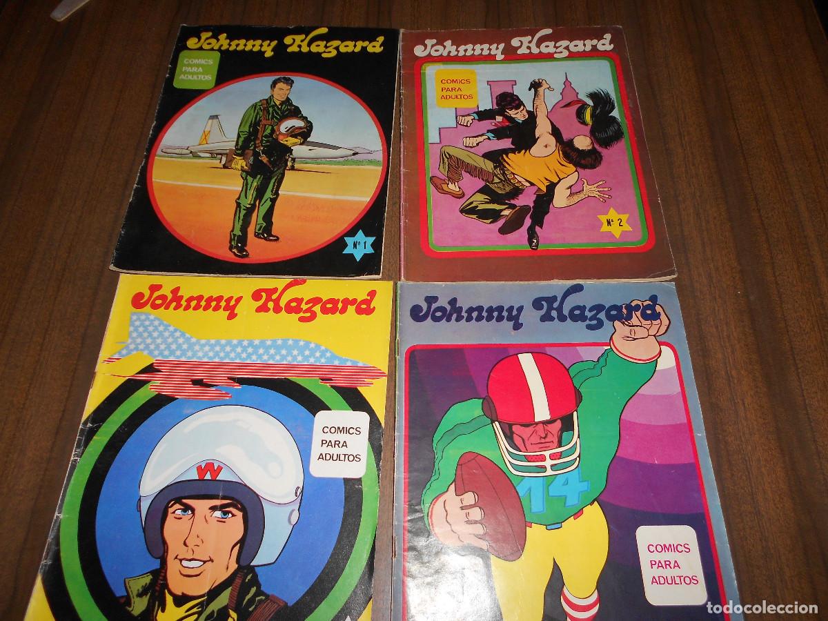 Tebeos: Johnny Hazard. n&ordm;s 1,2,3 y 4 - Foto 1