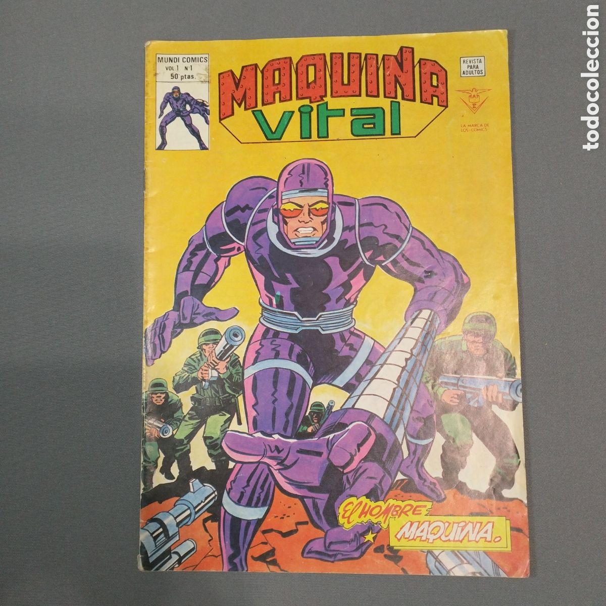 Tebeos: C&oacute;mic Maquina vital n&uacute;mero 1 - Foto 1
