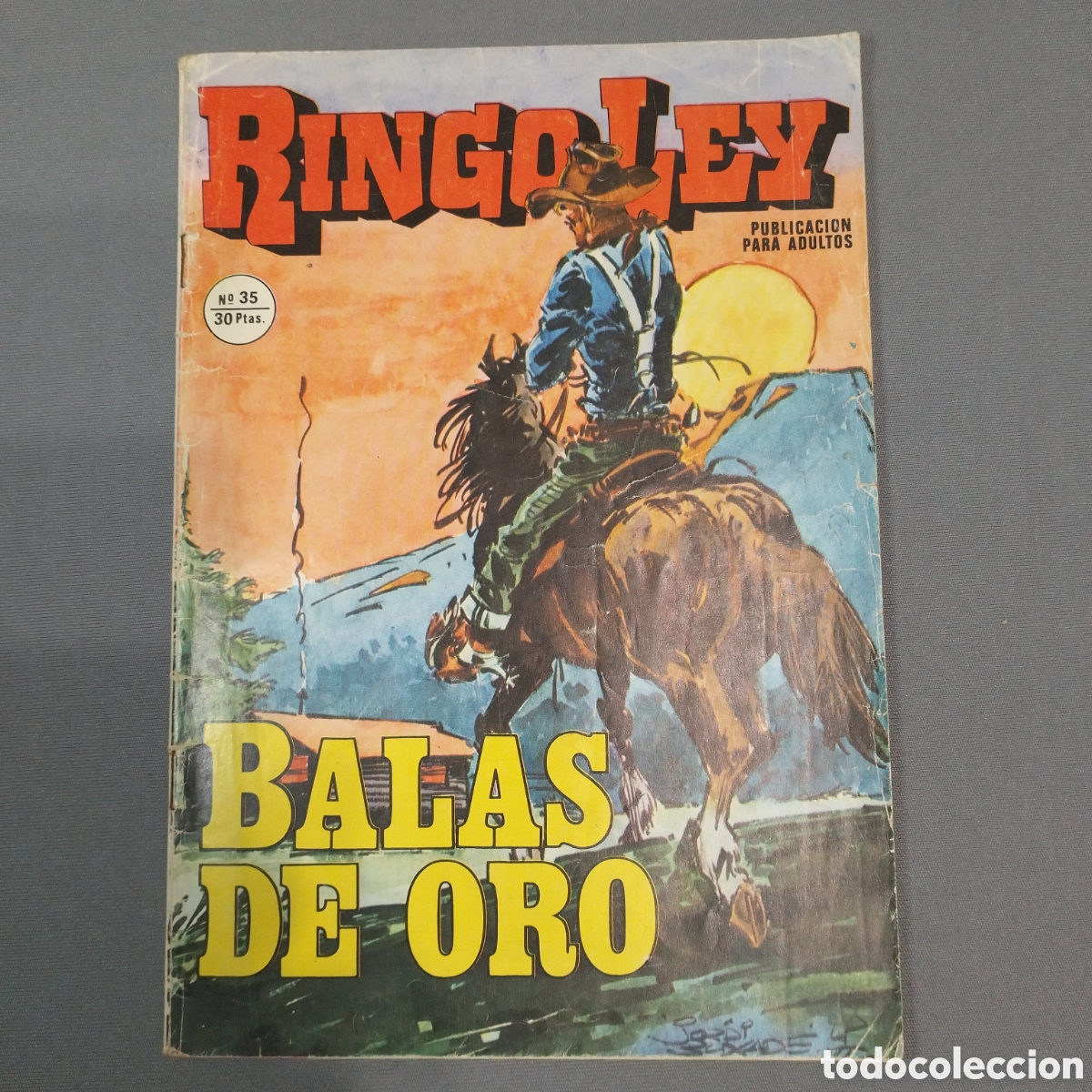 Tebeos: Comic Ringo ley, n&uacute;mero 35. - Foto 1
