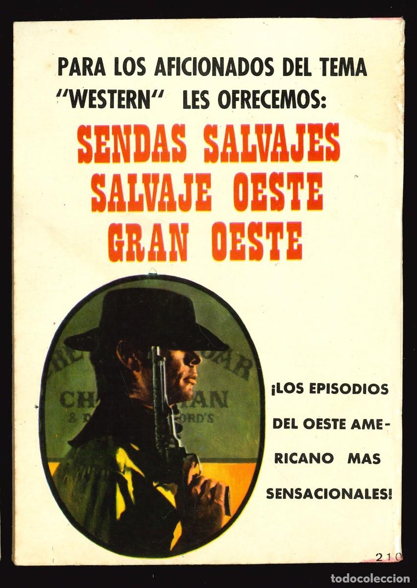 Tebeos: SENDAS SALVAJES - PRODUCCIONES EDITORIALES / N&Uacute;MERO 210 - Foto 2