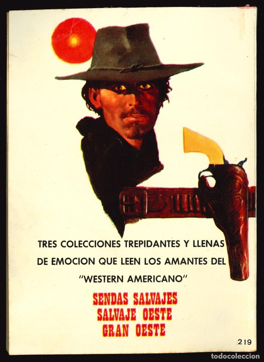 Tebeos: SENDAS SALVAJES - PRODUCCIONES EDITORIALES / N&Uacute;MERO 219 - Foto 2