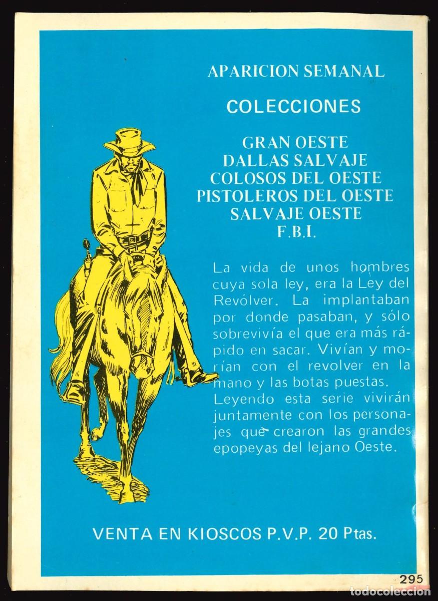 Tebeos: SENDAS SALVAJES - PRODUCCIONES EDITORIALES / N&Uacute;MERO 295 - Foto 2
