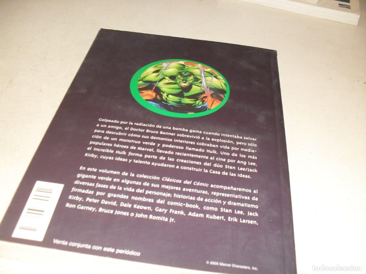 Tebeos: CLASICOS DEL COMIC N&ordm; 6,DE 17,HULK,DE STAN LEE/JACK KIRBY,2006 - Foto 3