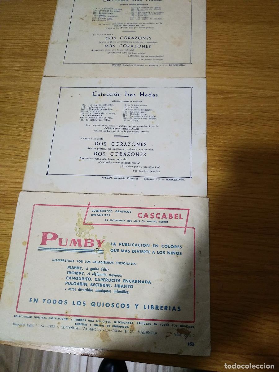 Tebeos: COLECCI&Oacute;N TRES HADAS Y CASCABEL - LOTE DE 3. - Foto 2
