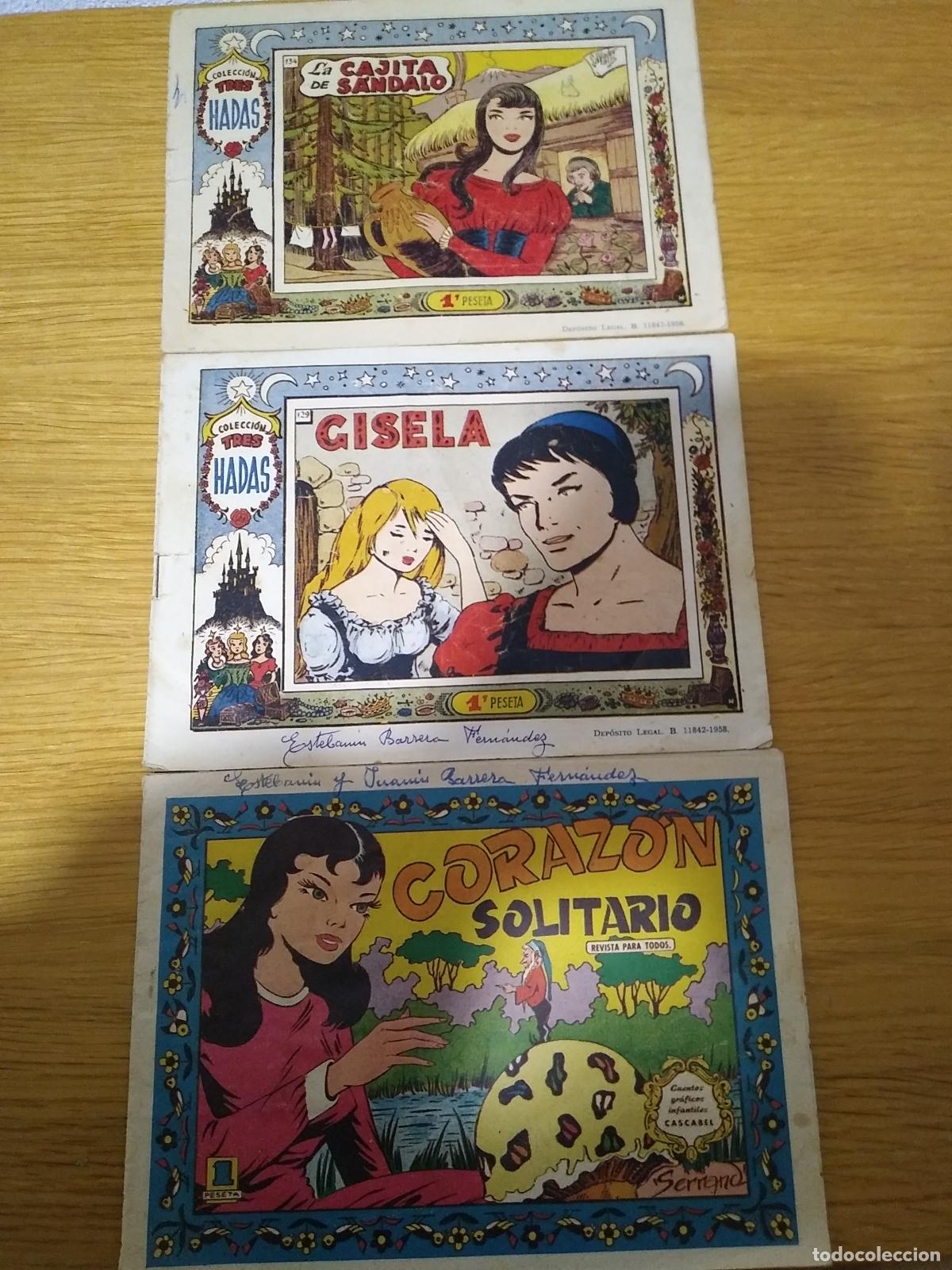 Tebeos: COLECCI&Oacute;N TRES HADAS Y CASCABEL - LOTE DE 3. - Foto 1