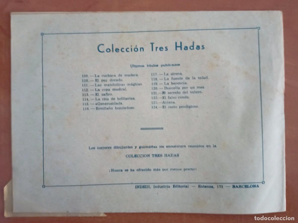 Tebeos: COLECCI&Oacute;N TRES HADAS N&ordm; 124, INDEDI - Foto 2
